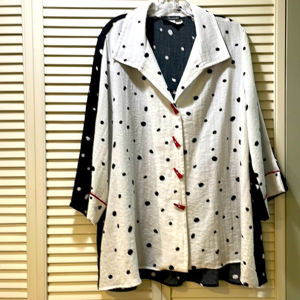 Two-tone jacket/tunic